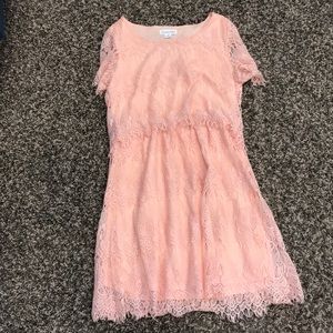 Salmon dress